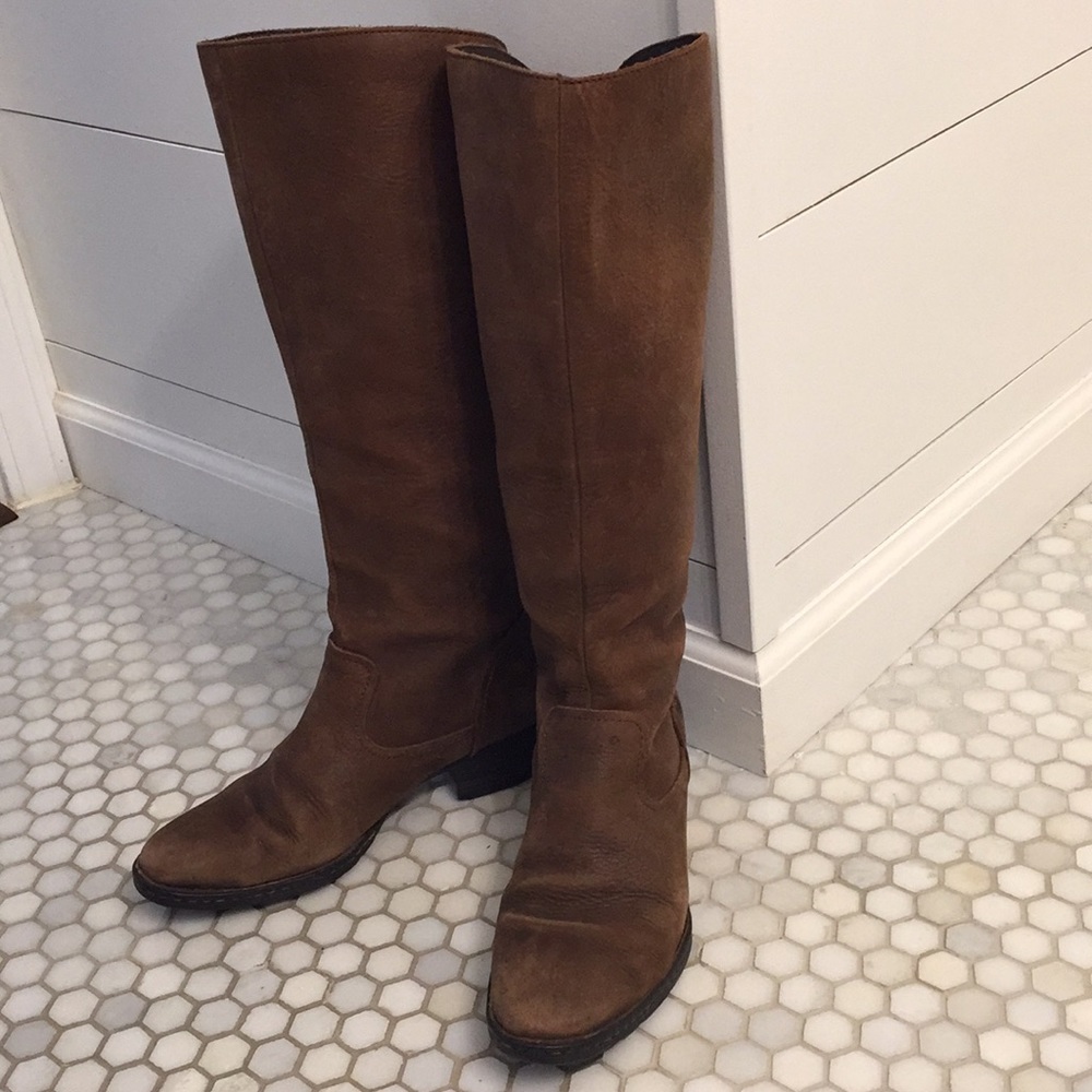 Born brown knee high boots
